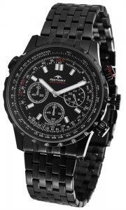 Armbanduhr Schwarz Chronograph ROTARY GB00177/04