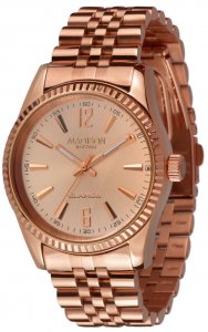 Armbanduhr Rosé Metall Madison L4791E2 GLAMOR® Angie Rosegold