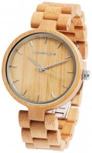 Armbanduhr Holz Braun Leonardo Verrelli 1800133